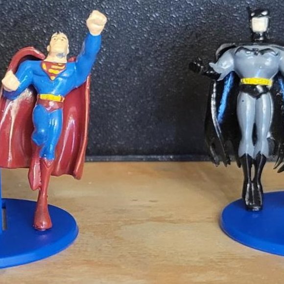 Justice League The Animated Series Launcher Complete Set of 8 Superman Hawkgirl - Picture 15 of 15